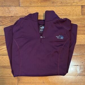 The North Face Women's Burgundy Sweatshirt